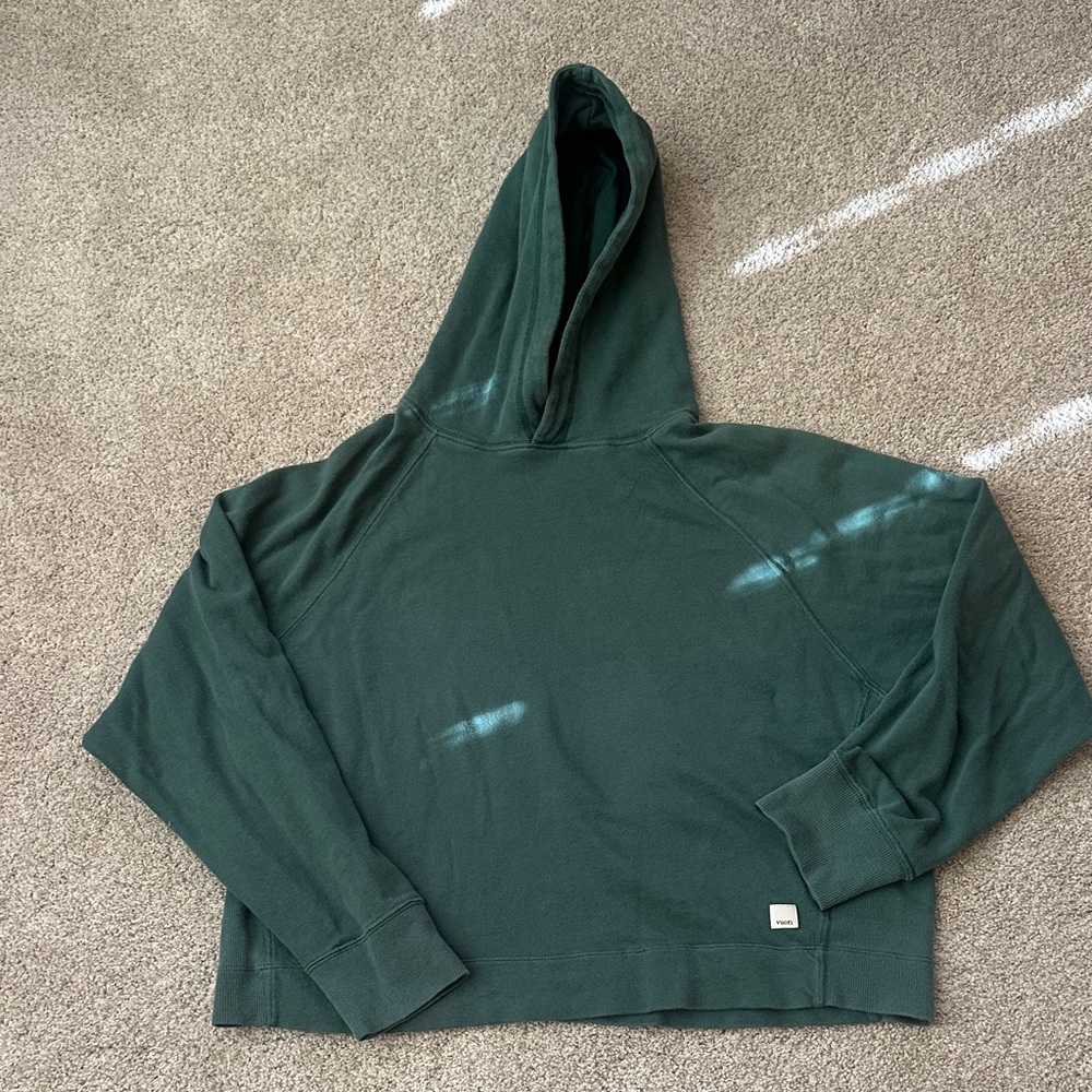 Vuori Green Sweatshirt Hoodie Size XS